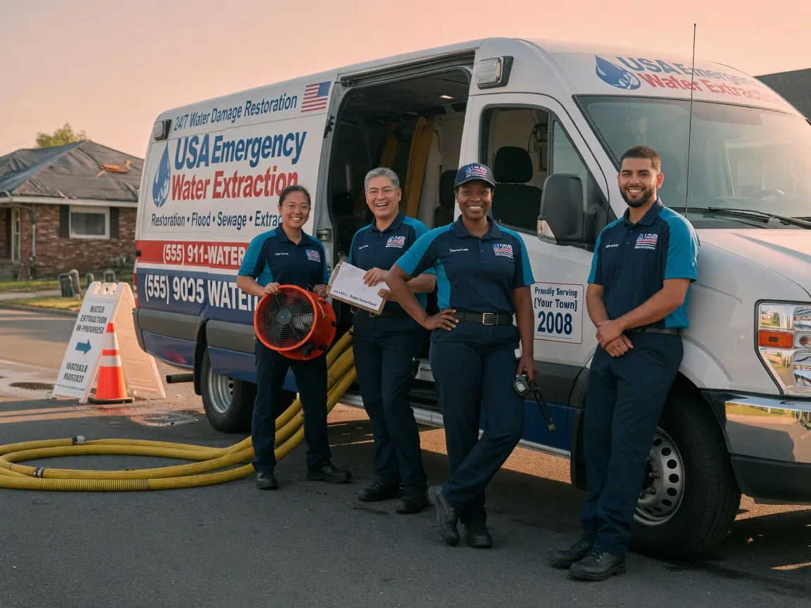 Emergency Water Removal company in Line Lexington, PA